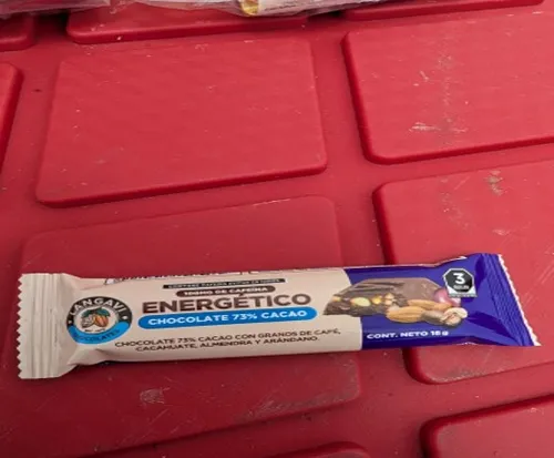 Barra Chocolate Semi Amargo 73% Energetica 18g