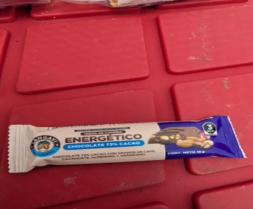 Barra Chocolate Semi Amargo 73% Energetica 18g